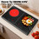 VBGK Electric Hob, 220V 3600W 2 burner ceramic 7