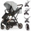Lejoux+ Baby Pushchair (Light Grey) 1