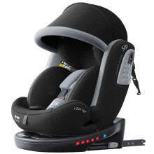Heekin 360 Spin Baby car seat with ISOFIX for Child 40-150 cm(0-36kg),0-12 Years,Group 0+/1/2/3,Rear Facing with 5 Recline Positions, with a Sunshade