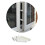 Window Restrictor SMALL 40mm for UPVC Frames for Cats and Pets pack 1