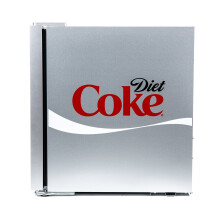 Husky HUS-HY209 Diet Coke Design Glass Door