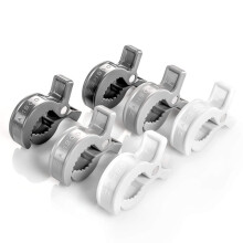 Zamboo Universal Stroller Pegs 6-Pack - Buggy Clips for Muslins, Toys or Car Sea