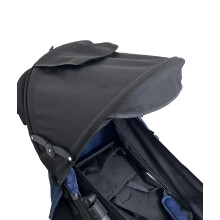 Baby Stroller Hood Awning Pram Sunshade Universal Sun Canopy for Baby Buggy Pushchair Sun Shield Parasol Umbrella with Pockets Window Adjustable Retr