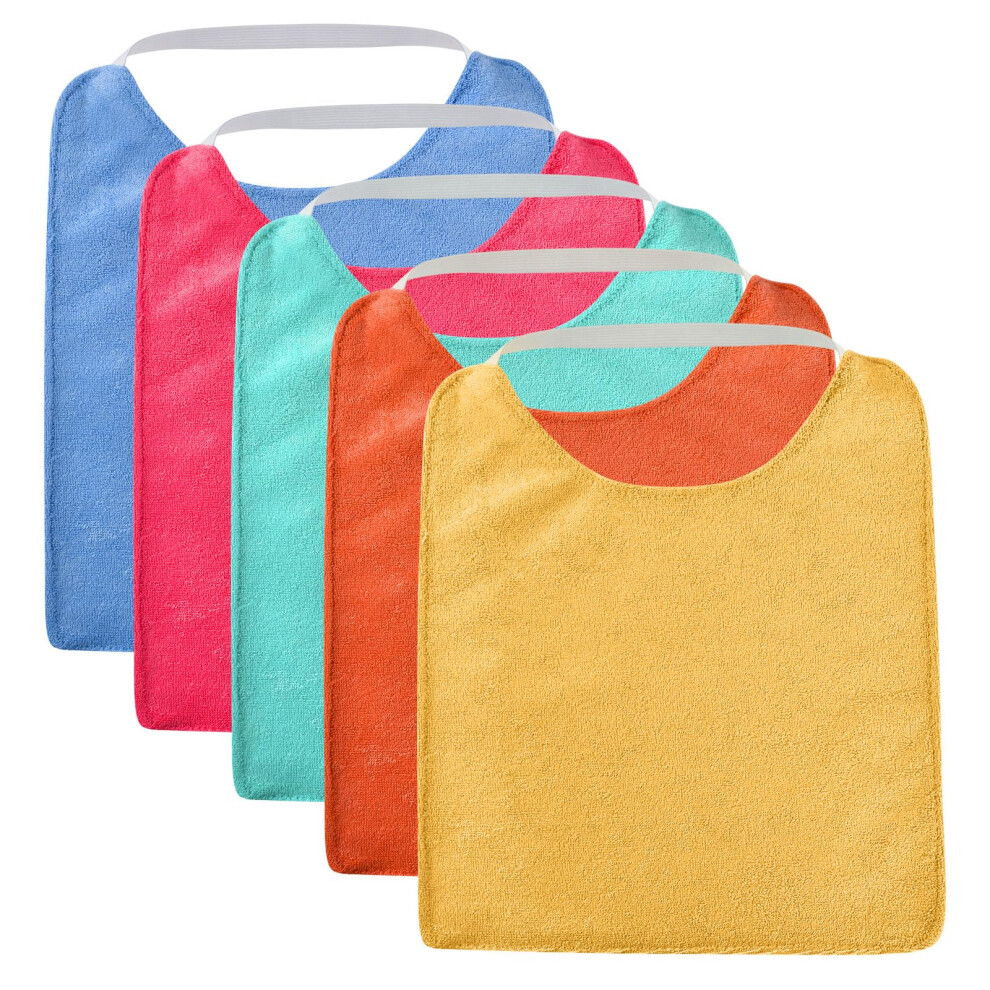Baby Bandana Dribble Bibs Drool Bibs, 5Pcs Infant Bib Baby Teething Bib Soft And Absorbent, Babies Bandana Bib Set For Babies Boys And Girls Vicloon
