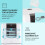 Klarstein Table Top Dishwasher 3 Place Setting Mini Quiet Operation Counter 2