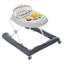 MyChild Wizzy Walker - Grey - Activity Centre Baby Walker - Easy fold Frame for Storage
