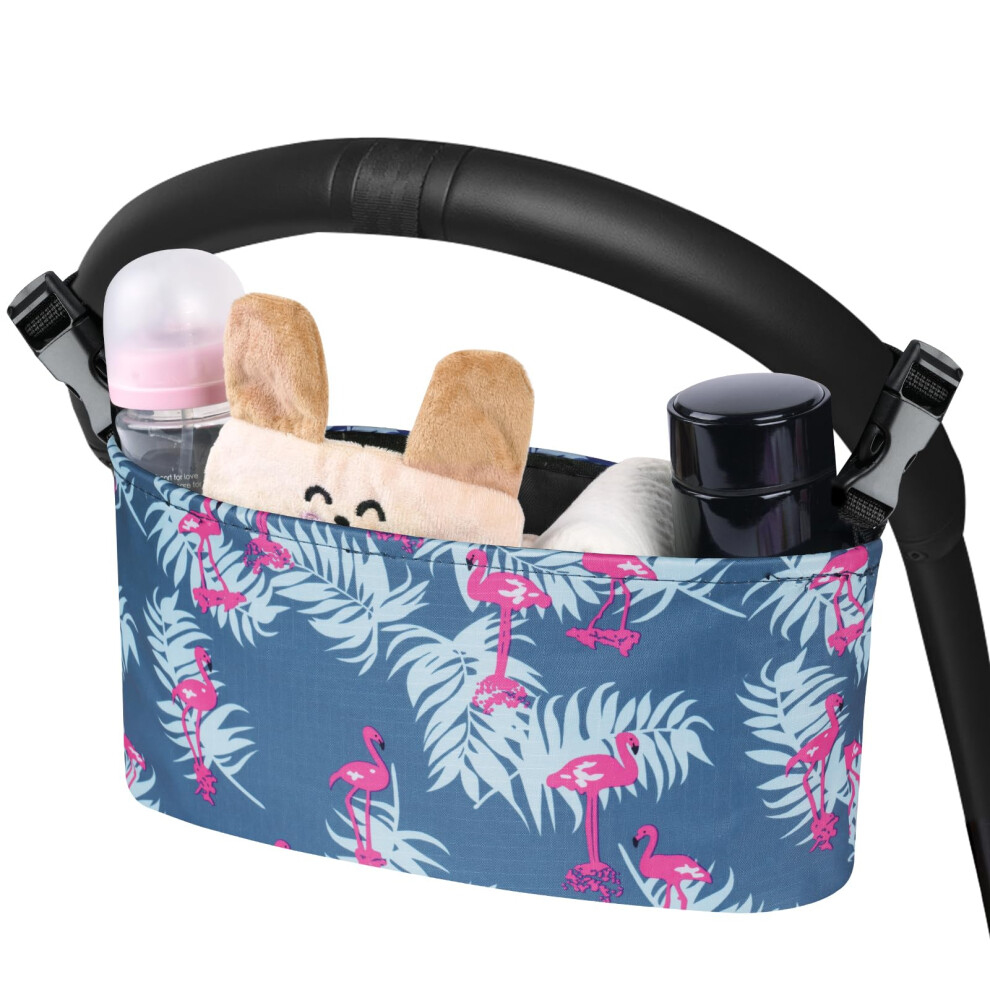Baby Pushchair Organiser,Pram Organiser With Cup Holder,Large Capacity Stroller Organiser Bag,Universal Mummy Baby Pram Bags,Baby Stroller St Vicloon