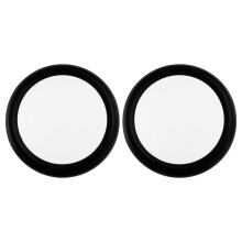 Flylin Baby Stroller Wheel 1Pair, Rubber Back Wheel