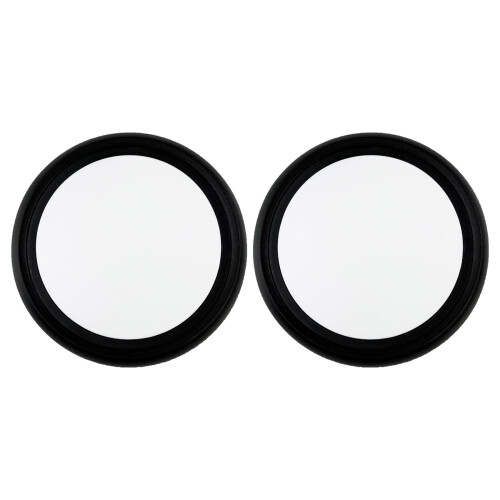 Flylin Baby Stroller Wheel 1Pair, Rubber Back Wheel