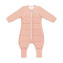Love To Dream Sleep Suit with Legs, 12-24 Months - Pebbles Rose | Long Sleeve, Lightweight Wearable Blanket & Quilt | 2.5 TOG Ideal for Winter & Aut
