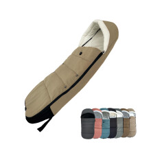 Universal Pushchair Footmuff for Babyzen YOYO/YOYO2 & Bugaboo, Waterproof Fabric Base, Easy-Clean, Warm Foot Cover for Strollers (Standard, Taupe)