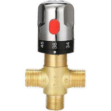 Adjustable Bathroom Thermostatic Mixer Brass Water Mixer Hot/Cold Water Mixing