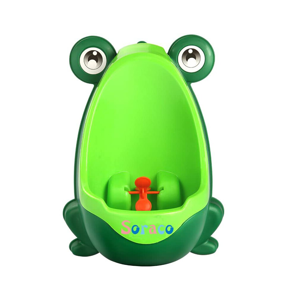 Baby Potty Training Urinal For Toddler Boy With Funny Whirling Target Green Soraco