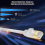 Ethernet Cable 50m Cat 7, High Speed Flat Internet Cable Extra Long 50 Meters White Lan Cable Gigabit Rj45 Patch Cable Ftp Shielded Network 2