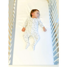 MANE Organic Cotton and SATIN COTBED Fitted Sheets by TIM & TAM Helps Protect Delicate HAIR & SKIN. KNOTTY DRY HAIR and ECZEMA Fits Mattresses up to