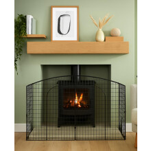 Babylo Premier Fireguard Fits Up to 133Cm Wide - Black