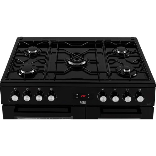 Beko Beko KDVF90K 90cm Dual Fuel Range Cooker - 1