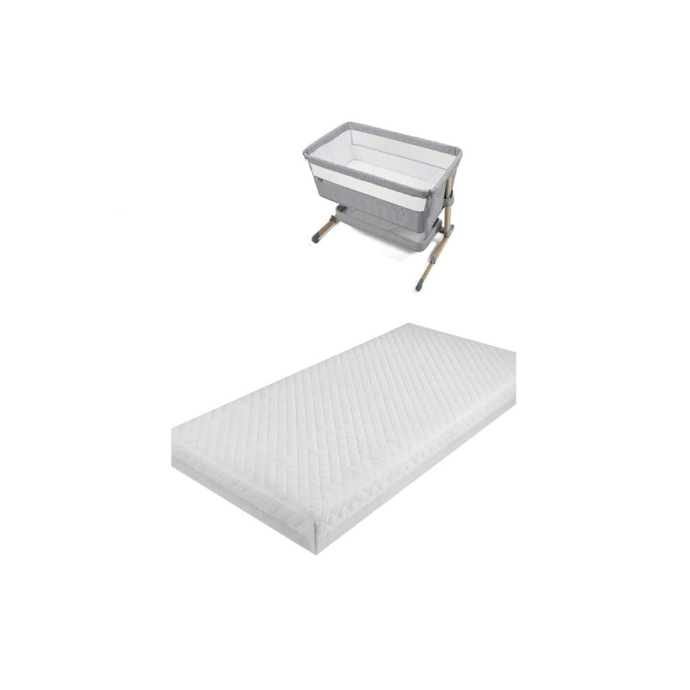 Foam & Upholstery Warehouse Baby Mattress Fits/Compatible To Babylo Cozi Sleeper - Bedside Travel Cot Toddle