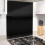 Baridi 60cm Glass Splashback, Backguard Wall Panel for 5