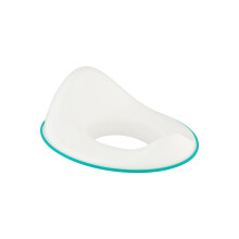 Toddler Toilet Seat Unisex White for Safe Toddler Loo Potty Training in The Bathroom and Home Tiny to Tots Toddler Toilet Training Range Oval Shape M
