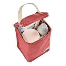 Béaba - Insulated Baby Meal Pouch - Large Capacity - Thermal Bottle Storage - Bag for Carrying Full Meals - Foldable - Soft Waterproof Material - Ter