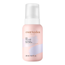 Evereden Kids Body Wash Cool Peach: Gentle Body Wash Sensitive Skin Nourishment & Hydration Formula | Clean Non-Toxic for Kids | 251ml