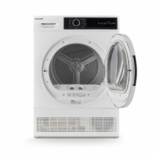 Montpellier MTDC8SDW 8kg condenser Dryer Sensor Drying Class B White