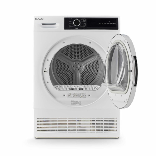 MONTPELLIER Montpellier MTDC8SDW 8kg condenser Dryer Sensor Drying Class B White 1