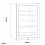 Baridi 115L Under Counter DrinksBeer  Wine Cooler Fridge with Light Black 6