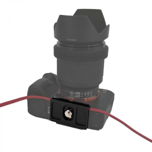 Camera Cable Clamp Camera Arca Tether Cable Clamp Block Plate Quick Release Plate for 3.5mm-7mm Diameter Camera Wire 1
