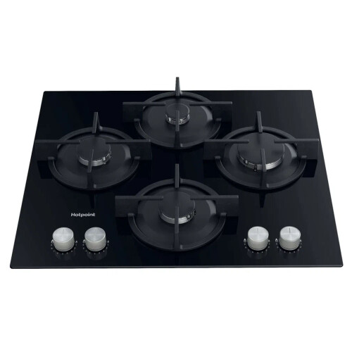 Hotpoint Hotpoint HGS 61S BK 60cm 4 Burner Gas 1