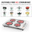 Stainless Steel Ceramic Hob?Karinear 4 Zone Knob Ceramic 3