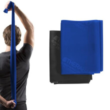 THERABAND Resistance Bands Set, Professional Latex-Free Elastic Band For Upper & Lower Body Exercise, Strength Training, Therapy, Pilates, Rehab, Adv