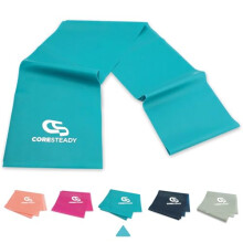 Coresteady Resistance Band For Men & Women - Exercise Band to Build Strength, Flexibility, Muscle & Tone - For Fitness, Stretching, Pilates, Physio &