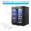 TANGZON Double Door Dual Zone Beverage Wine Fridge, 5
