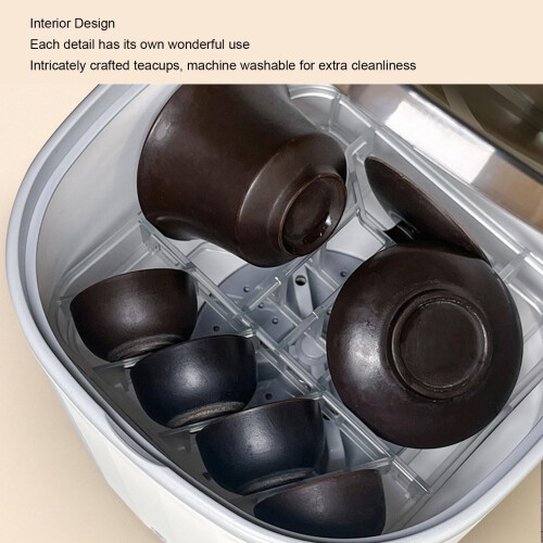 Mini Dishwasher Portable and Fully Automatic with 360 Omni Directional Fun 1