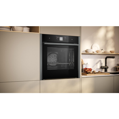 Neff NEFF N90 B64VT73G0B Slide and Hide Single Oven 2
