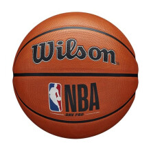Wilson Basketball, NBA DRV Pro Model, Outdoor, Tackskin Rubber, Size: 6, Brown