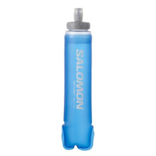 Salomon Soft Flask 500ml/17oz 42 Unisex Hydration accessory, Easy to use, Comfort, High-flow valve, Clear Blue