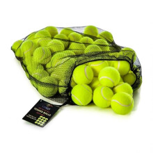 Aspect Practice Tennis balls, 24 Pressure less Training Exercise Tennis Balls with Easy Transport bag, Soft Rubber tennis ball Perfect for Beginners