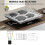 Stainless Steel Ceramic Hob?Karinear 4 Zone Knob Ceramic 6