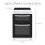 Haden Haden 50cm Freestanding Double Oven Electric Cooker - 4
