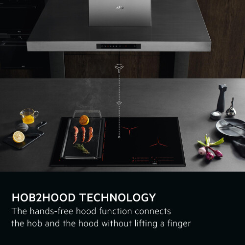 AEG AEG 3000 Series 13amp Induction Hob with Plug, 2