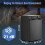 Techomey 3 Way Fridge 60L, Gas Fridge Camping, 4