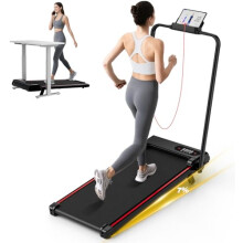 Walking Pad with Incline, 3 in 1 Treadmills for Home Foldable, 2.5HP Folding Treadmill Under Desk with Remote Control & LED Display for Home/Office C