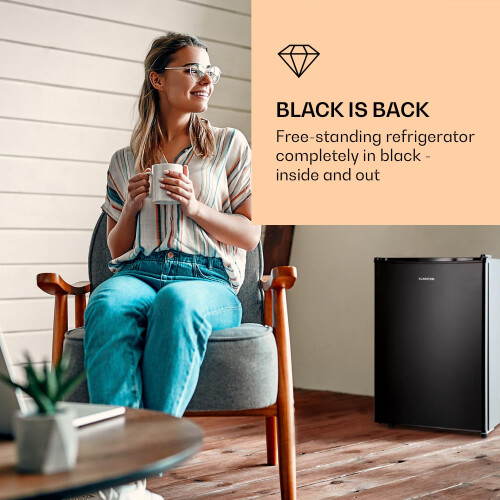 KLARSTEIN Obsidian - refrigerator, volume: 72 litres, black 1