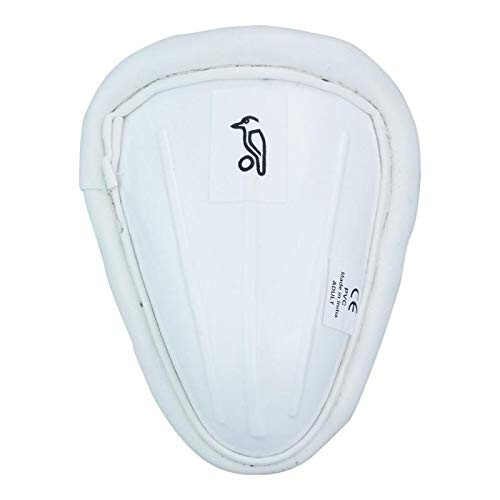 KOOKABURRA Kookaburra Cricket Boys' 500 Guard Abdominal Protector, White, Small Junior
