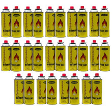New 28 BUTANE GAS BOTTLES CANISTERS FOR PORTABLE STOVES TORCHES COOKERS GRILL HEATERS CHEF WAND 227g Cans