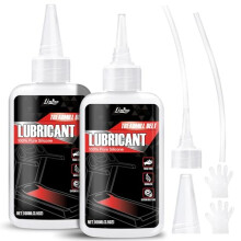 Treadmill Lubricant Oil - 100% Pure Silicone Treadmill Oil, Fitness Equipment Lubricant, Full Belt Width Lubrication, Silicone Treadmill Lube with So