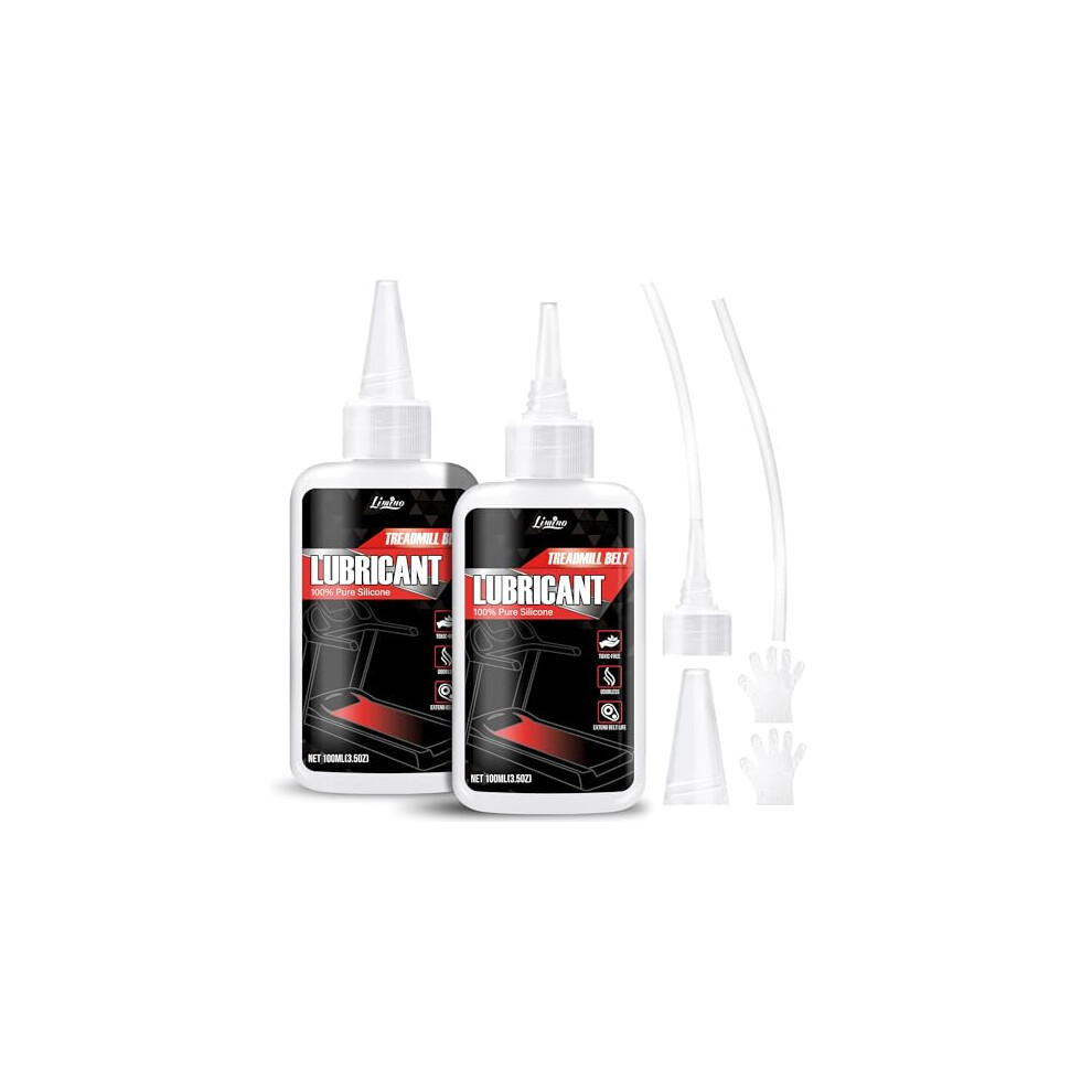 Treadmill Lubricant Oil - 100% Pure Silicone Treadmill Oil, Fitness Equipment Lubricant, Full Belt Width Lubrication, Silicone Treadmill Lube With So 92397101